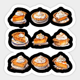 Pumpkin Pie Sticker